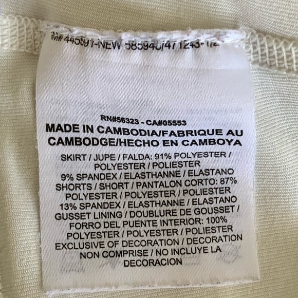 NIKE GO DRI-FIT TENNIS/PICKLE BALL/GOLF SKIRT. - Picture 8 of 8